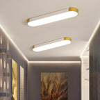 Modern Minimalist Rectangular Ring LED Flush Mount Ceiling Light BulbSquare