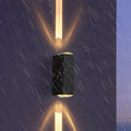 Modern Rectangular LED Outdoor Wall Sconce Lamp Lumendat