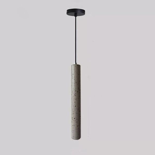 Retro Multicolor Cement Long Strip LED Pendant Light BulbSquare
