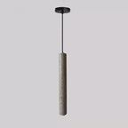 Retro Multicolor Cement Long Strip LED Pendant Light BulbSquare