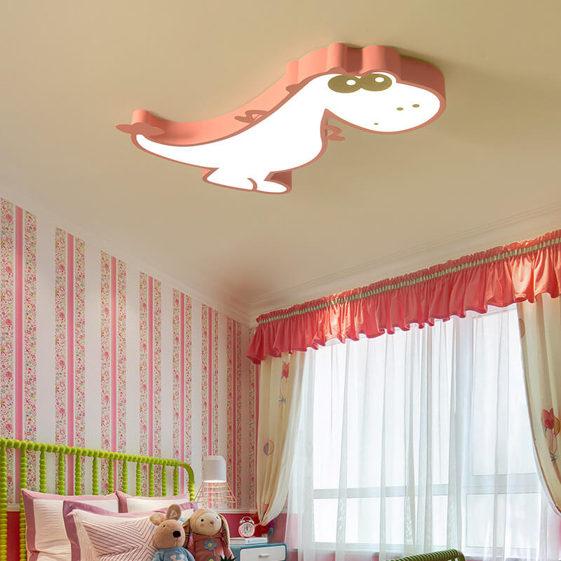 Cartoon Creative Dinosaur LED Flush Mount Ceiling Light Lumendat