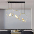 Nordic Creative Bird Shaped Acrylic LED 1/3/6 Light Chandelier Lumendat
