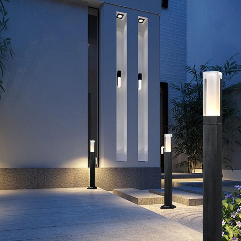 Lawn Light Column Acrylic LED Outdoor Waterproof Garden Light Lumendat