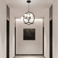 Nordic Metal Circular Bird Branch 9-light Chandelier BulbSquare
