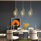 Nordic Creative Iron Sea Snail Shape 1-light Pendant Light BulbSquare