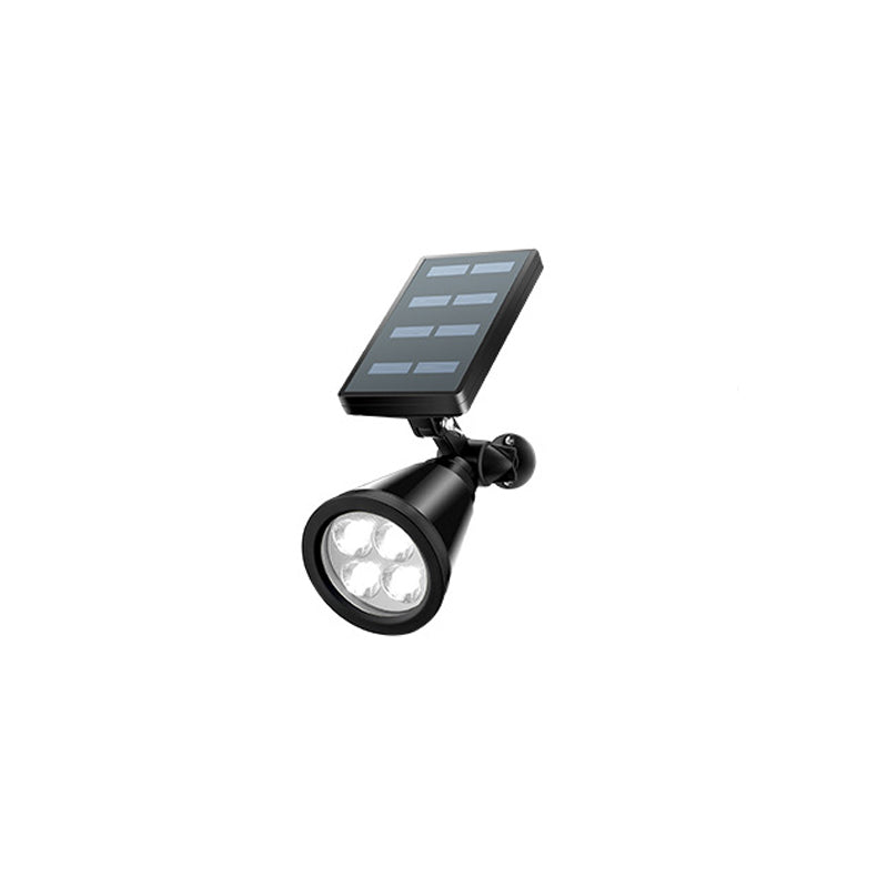 Modern Simplicity Solar Waterproof Conical Spotlight LED Outdoor Floor Plug Light Lumendat
