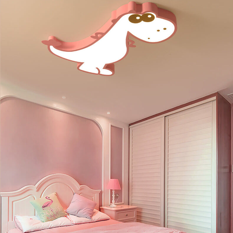 Cartoon Creative Dinosaur LED Flush Mount Ceiling Light Lumendat