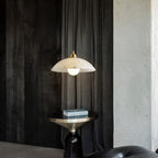Nordic Spanish Marble Dome 1-light Pendant Light BulbSquare