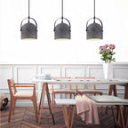 Nordic Creative Cement Cylinder 1-light Pendant Light Lumendat