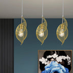 Nordic Creative Iron Sea Snail Shape 1-light Pendant Light BulbSquare