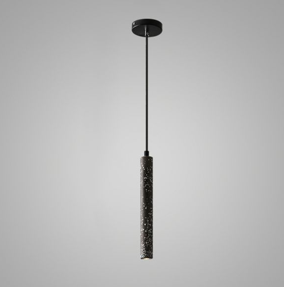 Retro Multicolor Cement Long Strip LED Pendant Light BulbSquare