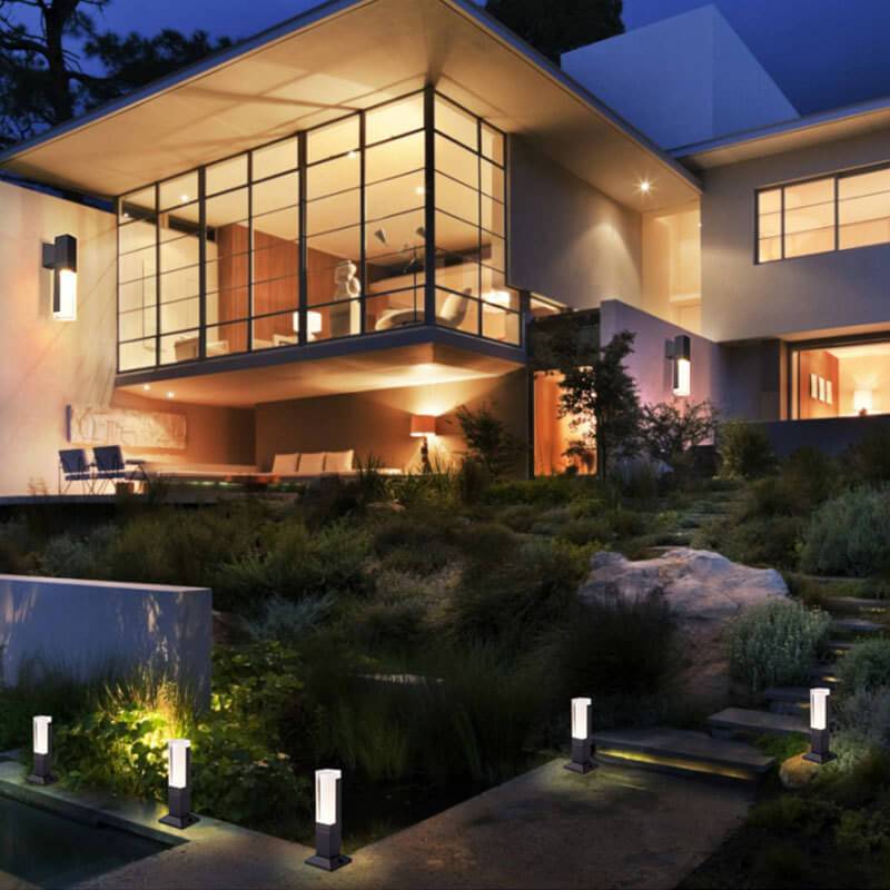Lawn Light Column Acrylic LED Outdoor Waterproof Garden Light Lumendat