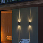 Modern Minimalist Outdoor Waterproof Beam Spotlight LED Outdoor Decorative Wall Sconce Lamp Lumendat