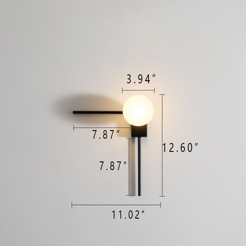 Nordic Industrial Retro Combination Graphic 1-Light Wall Sconce Lamp Lumendat