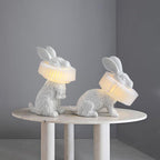 Modern Creative Resin Rabbit LED 1-Light Table Lamp Lumendat