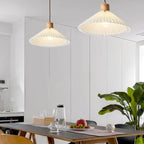Nordic Minimalist Pleated Shade 1-light Pendant Light Lumendat