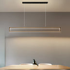 Modern Minimalist Long Frame LED Chandelier BulbSquare