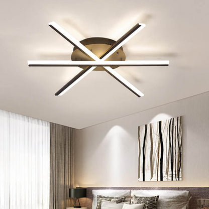 Nordic Creative Line 1-light LED Semi-flush Mount Ceiling Light