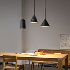 Modern Minimalist Macaron Geometric Metal 1-light Pendant Light BulbSquare