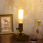 Vintage Industrial Iron Bulb 1-Light Table Lamp Lumendat