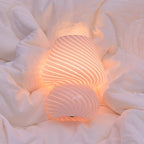 Retro Creative Glass Mushroom 1-Light LED Night Light Table Lamp Lumendat