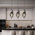 Nordic Creative Iron Sea Snail Shape 1-light Pendant Light BulbSquare