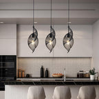 Nordic Creative Iron Sea Snail Shape 1-light Pendant Light BulbSquare