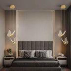 Minimalist Acrylic Butterfly LED Pendant Light Lumendat