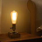 Vintage Industrial Iron Bulb 1-Light Table Lamp Lumendat