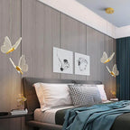 Minimalist Acrylic Butterfly LED Pendant Light Lumendat