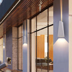 Modern Simple Trapezoid  LED  2-Light Wall Sconce Lamp