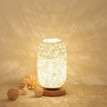 Creative Twine Rattan Ball LED Dimmable Decorative Night Light Table Lamp Lumendat