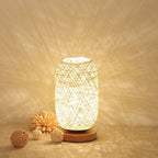 Creative Twine Rattan Ball LED Dimmable Decorative Night Light Table Lamp Lumendat
