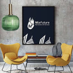 Minimalist Striped Glass Lantern 1-light Pendant Light Lumendat