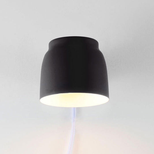 Nordic Minimalist Column Barrel Rotatable 1-Light Wall Sconce Lamp