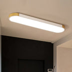 Modern Minimalist Rectangular Ring LED Flush Mount Ceiling Light BulbSquare