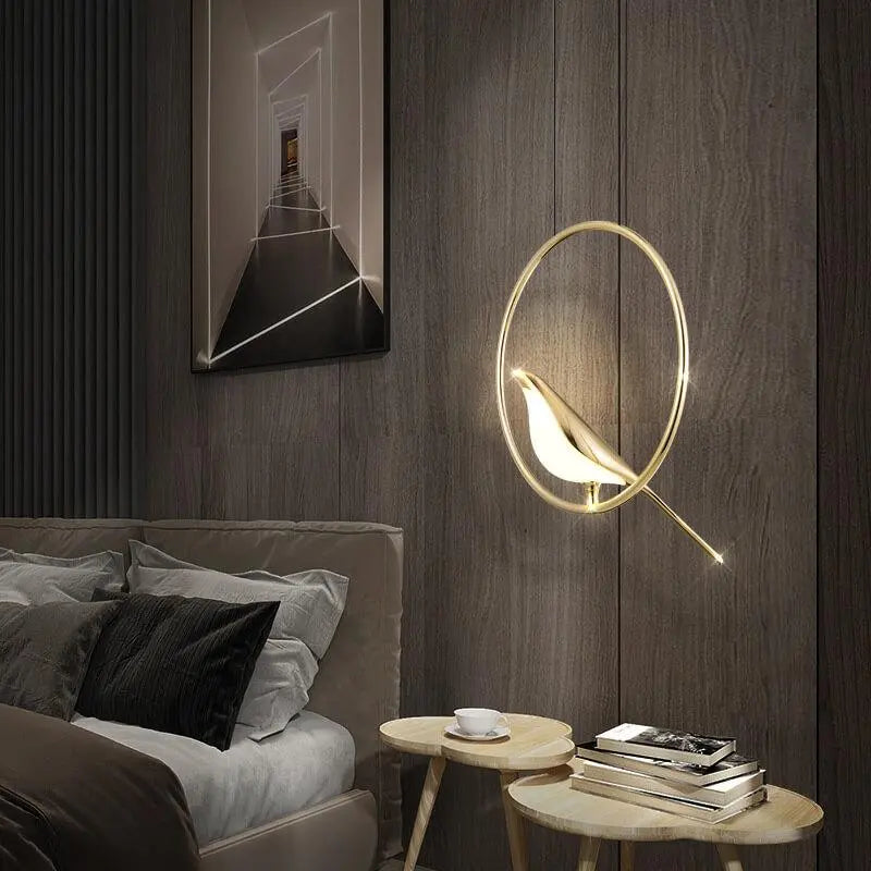 Nordic Creative Bird Shaped Acrylic LED 1/3/6 Light Chandelier Lumendat