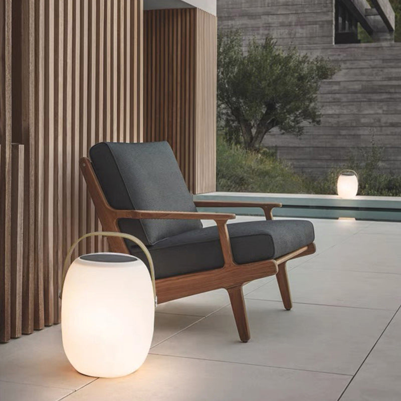 Solar PE Portable Basket LED Outdoor Waterproof Decorative Light Lumendat