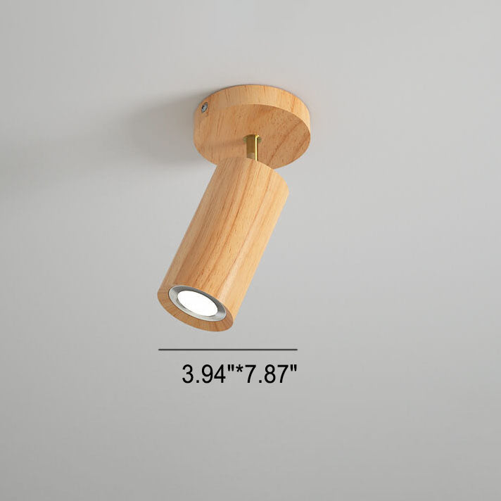 Simple Log Spotlight Track LED Semi-Flush Mount Ceiling Light Lumendat