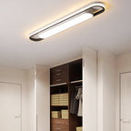 Nordic Minimalist Long Bar Ring LED Flush Mount Ceiling Light Lumendat