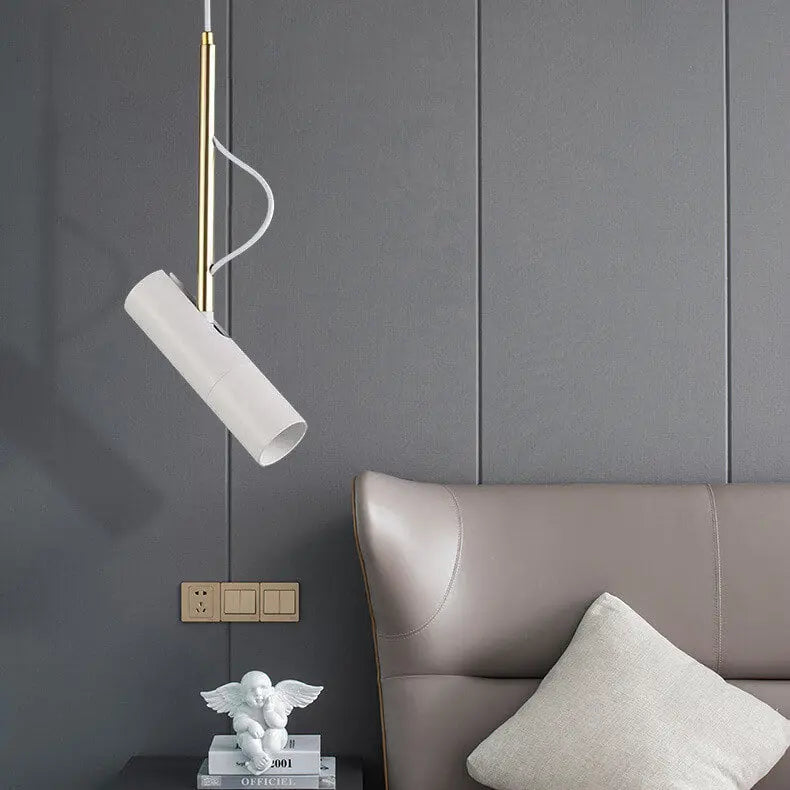 Modern Minimalist Gold 1-light LED Spotlight Pendant Light Lumendat