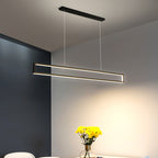 Modern Minimalist Long Frame LED Chandelier BulbSquare