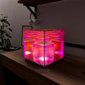 Nordic Creative Stereo Rubik's Cube LED Night Light Touch Switch Table Lamp Lumendat