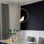 Nordic Creative Bird Shaped Acrylic LED 1/3/6 Light Chandelier Lumendat
