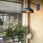 Vintage Iron Barn Waterproof Outdoor 1-Light Wall Sconce Lamp Lumendat