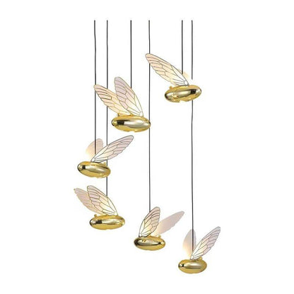 Modern Creative Resin Bee 1-Light LED Pendant Light