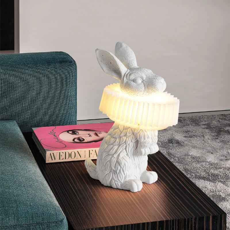 Modern Creative Resin Rabbit LED 1-Light Table Lamp Lumendat