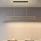 Modern Minimalist Long Frame LED Chandelier BulbSquare
