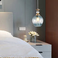 Contemporary Nordic Gradient Glass Metal Orb 1/3 Light Island Light Chandelier for Living Room Lumendat