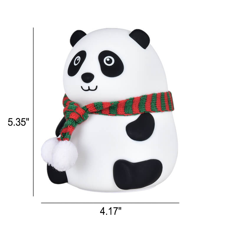 Lumendat Childlike Cartoon Mini Panda Silicone LED Night Light Table Lamp Lumendat